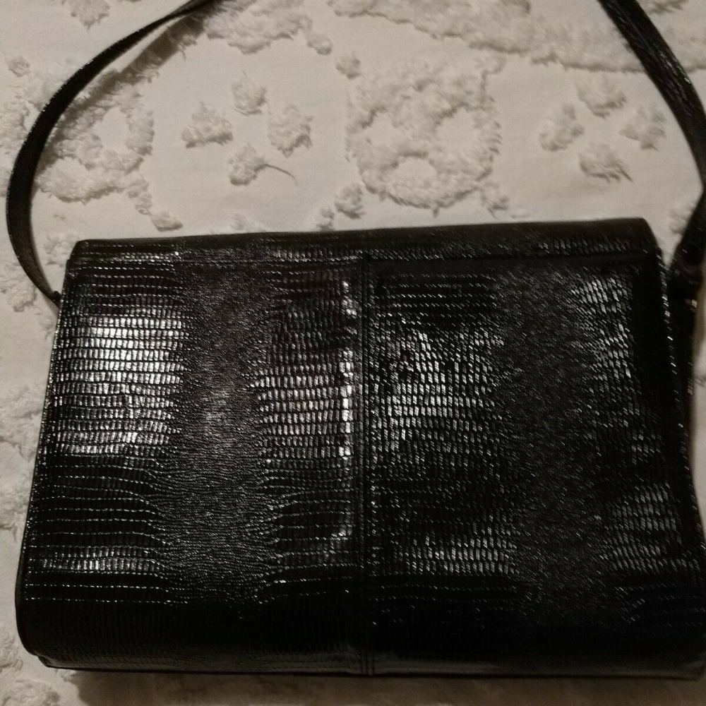 Almondo Originals Classic Black Shoulder Bag - Picture 2 of 11